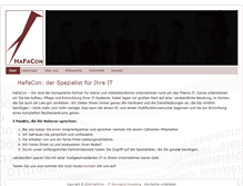 Tablet Screenshot of hafacon.de